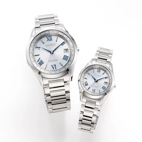 Đồng hồ cặp đôi Citizen Exceed CB1110-61A / ES9370-62A