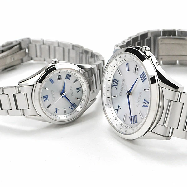Đồng hồ cặp đôi Citizen Exceed CB1110-61A / ES9370-62A