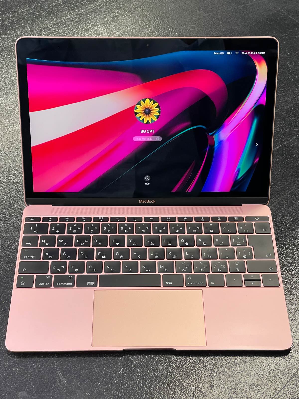 Macbook 12 inch Pink ( Siêu Hiếm: i7 Ram 16 Ổ 500 )