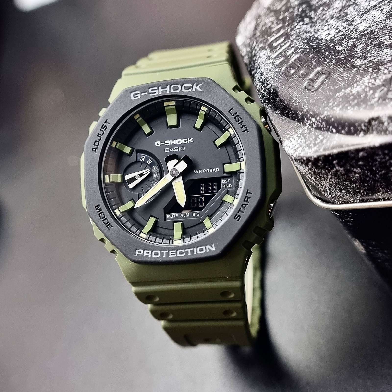 Đồng hồ Casio G-Shock Protection (Hàng trưng bày 98%, vẫn còn tag, chưa qua sử dụng)