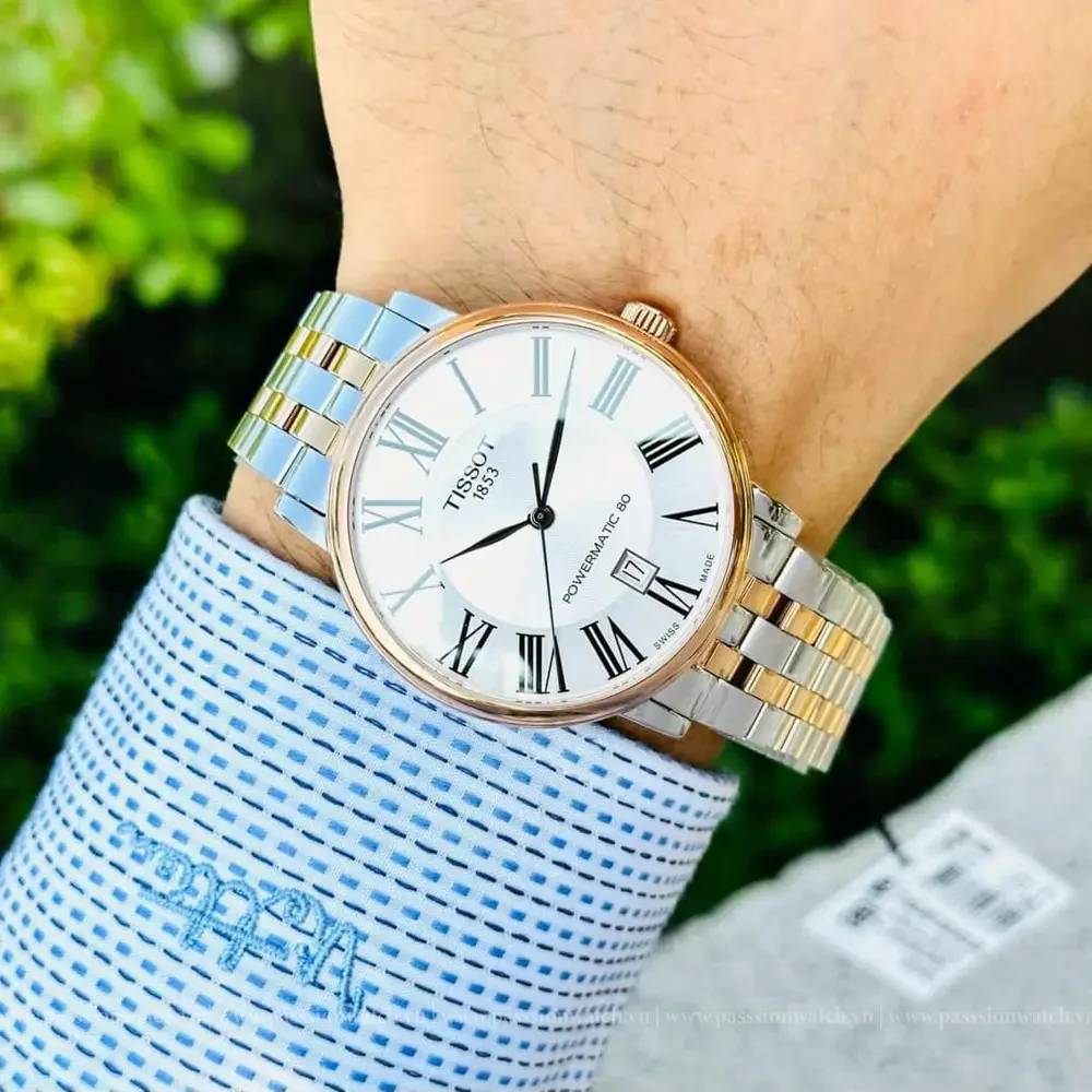 Đồng hồ nam Tissot Carson Premium Powermatic 80