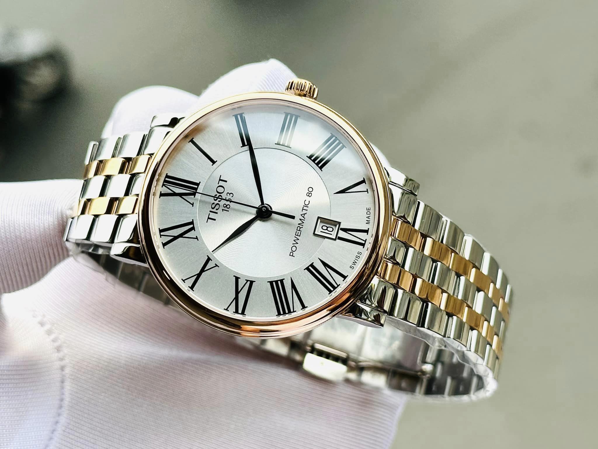 Đồng hồ nam Tissot Carson Premium Powermatic 80