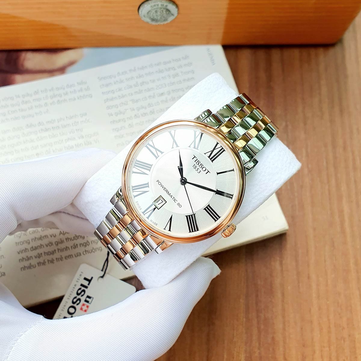 Đồng hồ nam Tissot Carson Premium Powermatic 80