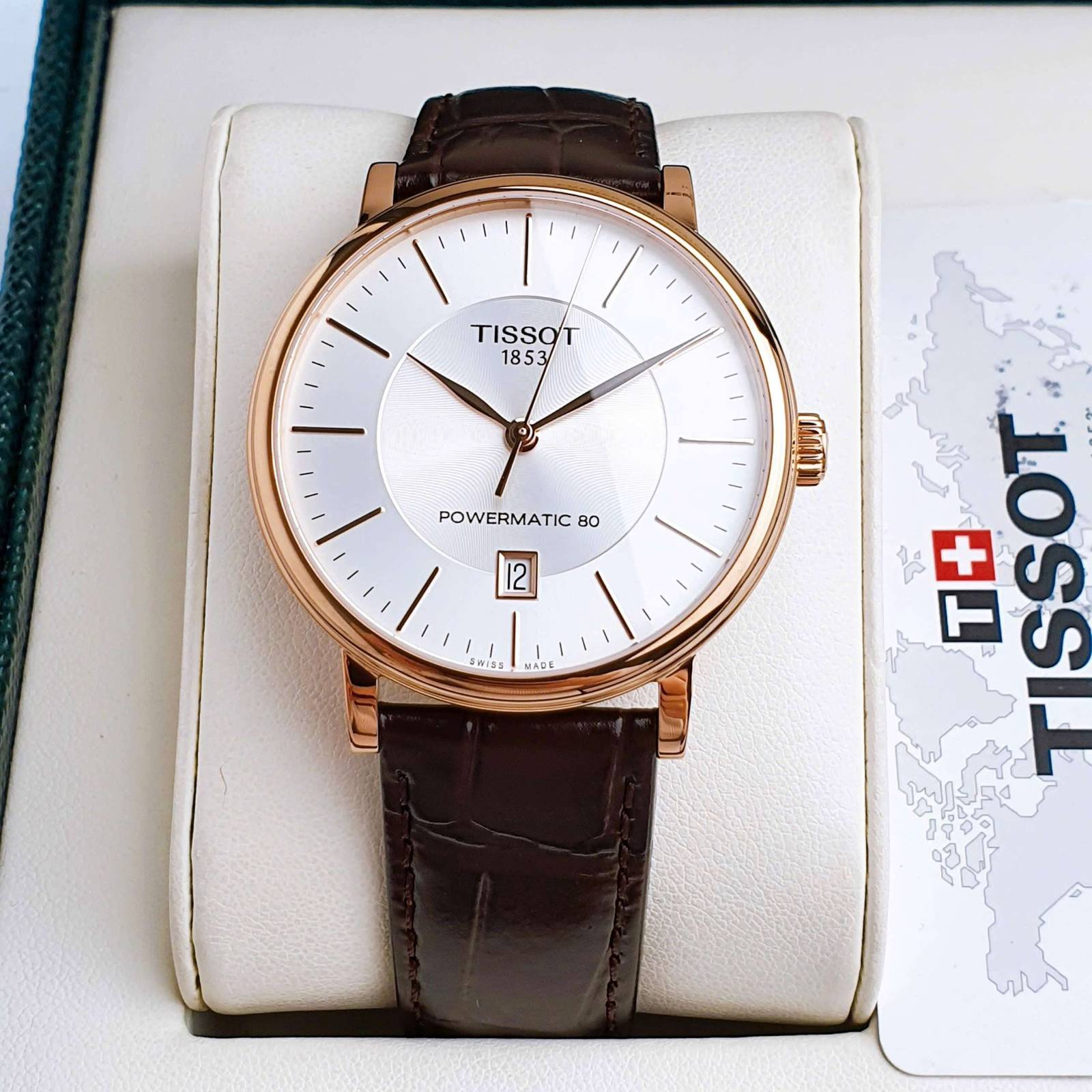 Đồng hồ nam Tissot Automatic Carson Powermatic 80