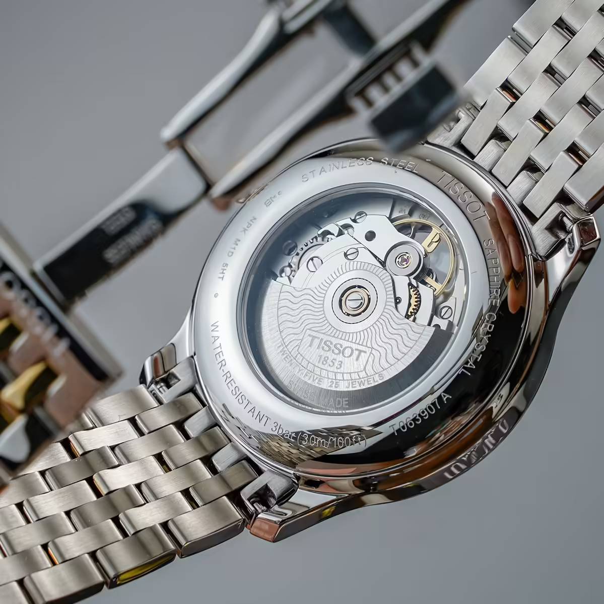 Đồng hồ nam Tissot Tradition Powermatic 80 Open Heart