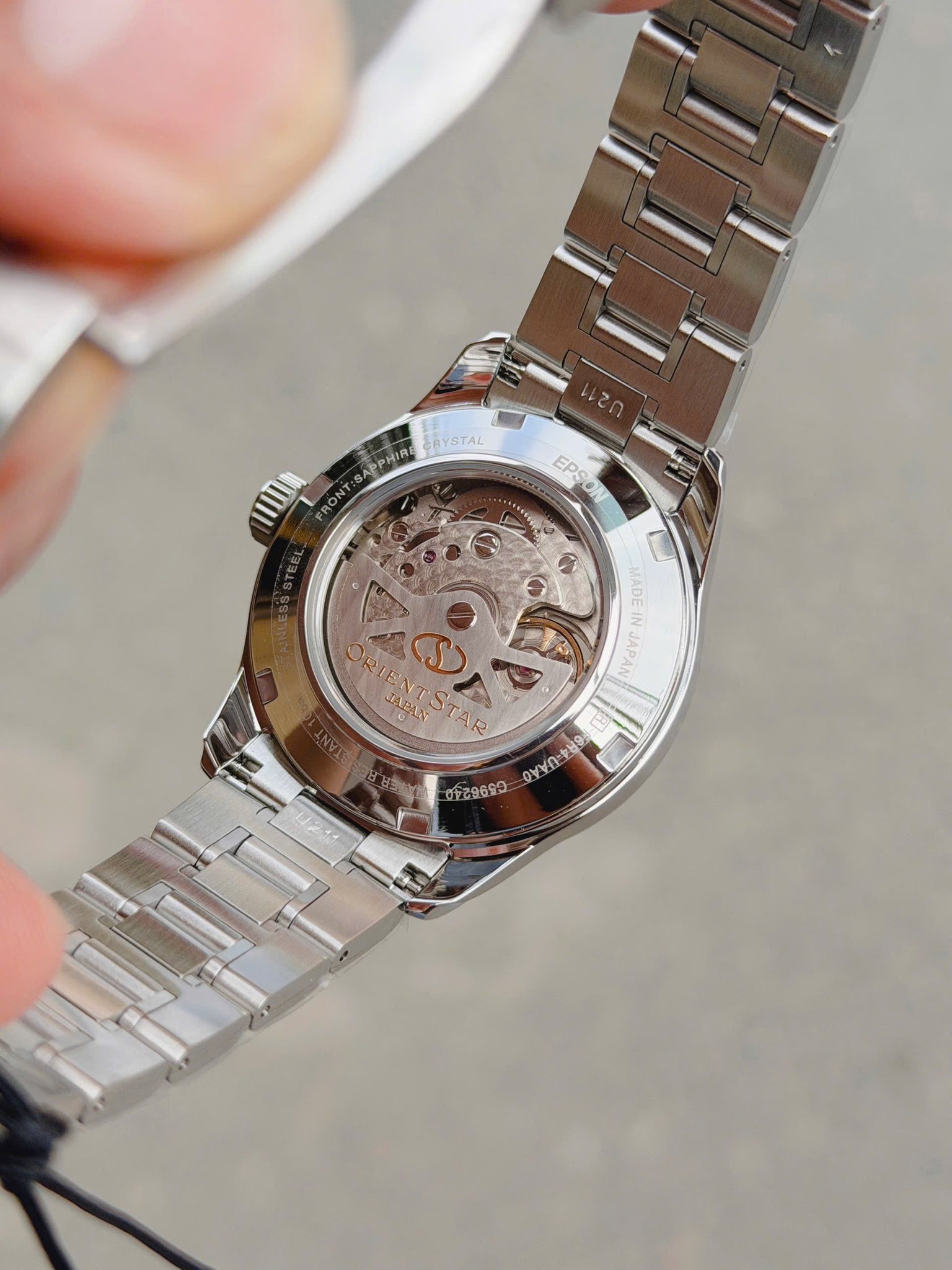 ORIENT STAR SEMI SKELETON
LIMITED MODEL RK-AT0024S 
AUTOMATIC (Nội Địa Nhật Made in Japan)