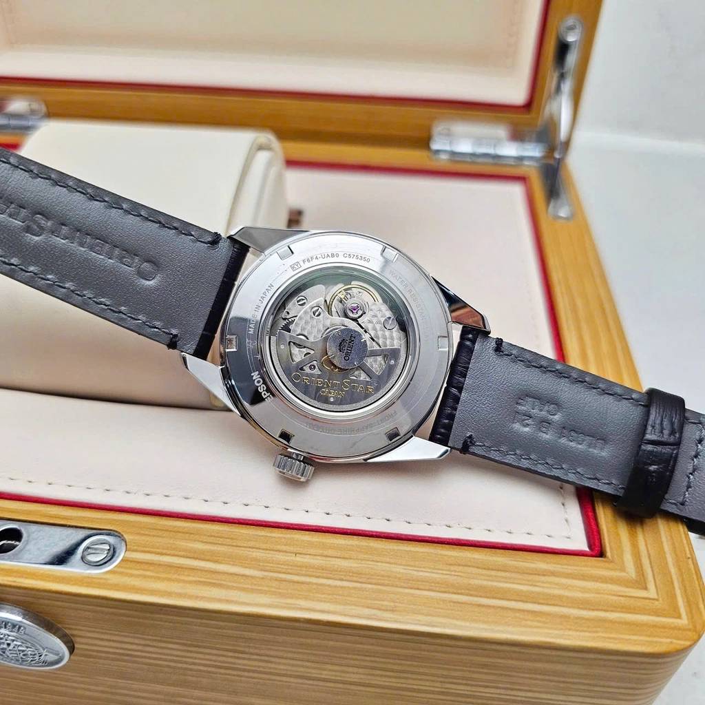 Orient Star Joker Trắng  Automatic Semi Skeleton RK-AV0007S (Nội Địa Nhật Made in Japan)