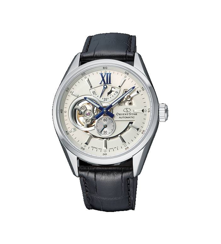 Orient Star Joker Trắng  Automatic Semi Skeleton RK-AV0007S (Nội Địa Nhật Made in Japan)