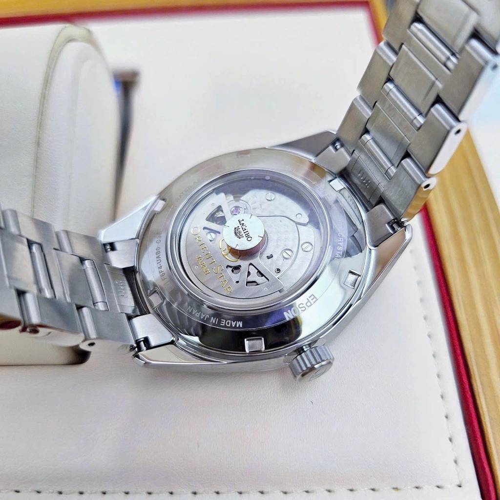 Orient Star Joker Automatic Semi Skeleton Xanh Lục Ngọc Bảo RK-AV0114E (Nội Địa Nhật Made in Japan)